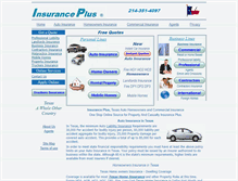 Tablet Screenshot of insuranceplus.org